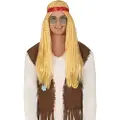Guirca Hippieparykk Med Bånd