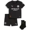 Puma Manchester City 25/26 Away Minikit Toddler, Clothing, Black, 2-4M