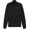 Puma CLOUDSPUN Quarter-Zip Training Top Men, Clothing, Black, L