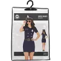 Guirca Swat-agent Kvinne Kostyme