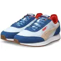 Puma R78 Lightwind Retro Run Sneakers Unisex, Shoes, Clyde Royal/Canvas/Fierce Red, 36