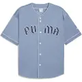 Puma Oversized Baseball Jersey Men, Clothing, Cool Blue, M
