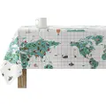 Belum Konfetti Verdenskart Harpiks Duk 300x140 Cm