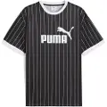 Puma Essentials Striped Jersey Men, Men, Black, 4XL