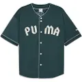 Puma Oversized Baseball Jersey Men, Clothing, Green Terrain, M