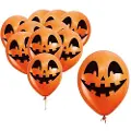 Guirca Pakke Med 10 Oransje Gresskarballonger 30 Cm