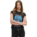 Superdry Motley Crue Kortarmet T-skjorte