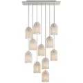 Creative Cables Rose-one Xxl Ghostbell 11 Falls With Light Bulb Pendellampe