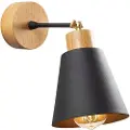 Wellhome Vegglampe E27 14x14x25 Cm 40w