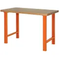 Bahco Arbeidsbenk I Kastanje Til Tungindustri Med 4 Ben 1500 Mmx750 Mmx1030 Mm
