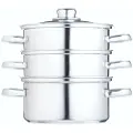 Kitchencraft Rustfritt Stål Tre-lags Dampkoker