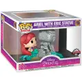Funko POP! Pop! Disney Eksklusiv Figur Av Ultimate Princess Den Lille Havfruen Ariel Og Statue Av Erik