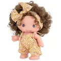 Marina & Pau Piu Monkey And Turban-dukke Trykt I Eske Med Kropp Og Lemmer I Vinyl 25 Cm