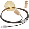 Creative Cables Slangeformet Lampeholder Med Ledning