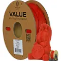 3D Prima PrimaValue PLA+ - 1,75mm - 1kg - Rød