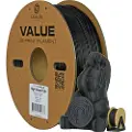 3D Prima PrimaValue PLA+ High Speed - 1,75mm - 1kg - Svart