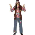Guirca Hippie Kostyme For Menn