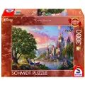 Schmidt Disney Belles Magiske Verden (3000 Brikker) (sch7372) Puslespill