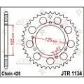 JT Sprockets 428 Jtr1134.52 Steel Bakre Tannhjul