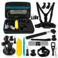 Puluz sett med 20 tilbehør for sportskameraer (inkludert Osmo Action 5 Pro) PKT11