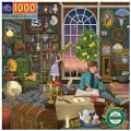 Eeboo Alkymisten Bibliotek (epztahl) Puslespill 1000 Stykker