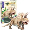 MierEdu Økologisk 3d-puslespill Triceratops