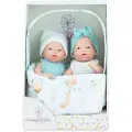 Marina & Pau Tvillinger Minikaker Etui Babydukke 21 Cm