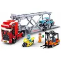 Sluban Byggspill For Lastebiltransport I Byen 542 Stykker