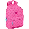 Safta 612505819 Barbie Hearts 14.1´´ 20l 32x43x14 Cm Ryggsekk