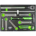 JBM Hammer. Handle And Sloging In Eva Tray Spanner Skralle