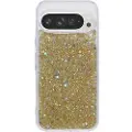 Mtp Products Google Pixel 9 Pro XL Glitter Flakes TPU-deksel - Gull