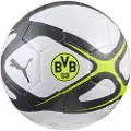 Puma Borussia Dortmund CULTURE Football, Accessories, Silver Mist/Black, 5