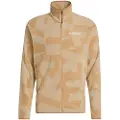 Adidas Terrex Multi Printed Fleecejakke Med Full Glidelås