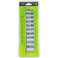JBM 1/2 Tommer 12 Kant Socket Sett
