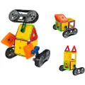 Tachan Magnetisk Sett Med Arbeidsroboter 51 Stykker