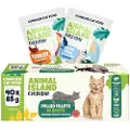 Animal Island Kalkun / Hvit fiskefilet MIX - Våtfôr til katter - 40x85g