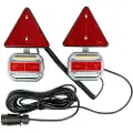 JBM Magnetisk Sett Med 2 Led-piloter Og 2 Reflekser