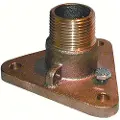 Groco Nps Til Npt-adapter I Bronse