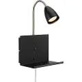 Markslöjd MarkslöjdVegglampe Cuarto 1LSvartVegglamperFra Homeroom