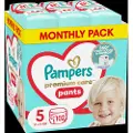 Pampers Premium Care bleie-bukser, størrelse 5, 102 stk., 12-17 kg