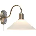 Markslöjd MarkslöjdVegglampe Vela 1LHvitVegglamperFra Homeroom