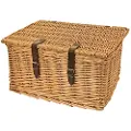 BRN Maxi Natural Lid Kurv