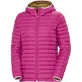 Helly Hansen Sirdal Hooded, Fiberdunjakke, Dame, Magenta