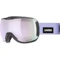 Uvex downhill 2100 CV Skibriller, Black Matt/Lavender
