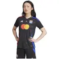 Adidas Olympique Lyon 24/25 Borte Kvinners T-skjorte Med Korte Ermer