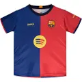 FC Barcelona 24/25 27 Lamine Yamal Hjem Junior T-skjorte Med Korte Ermer