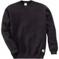 Carhartt Midweight Crewneck Sweatshirt Men Black XS