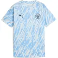 Puma Manchester City Pre-match Jersey Youth, Clothing, Silver Sky, 5-6Y