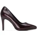 Xti for woman. 14472502-BURDEOS Shoes 144725 burgundy (40), 8 to 10 cm, None, Casual, Party, Classic, Patent Leather