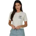 Salty Crew Ocean Spray Crop Kortarmet T-skjorte